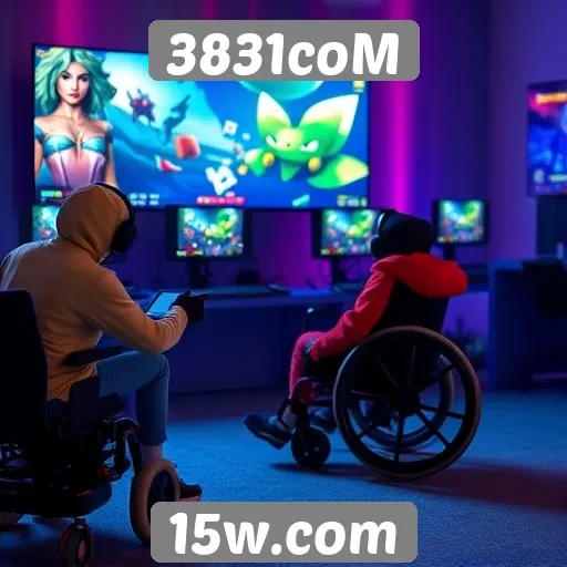 Acessibilidade de jogos no site 3831coM